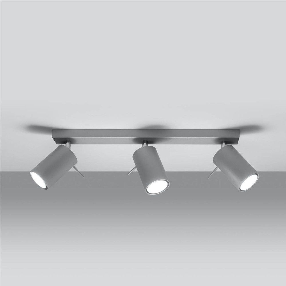Rengleta Regleta de techo Ring (3 Luces) – Sollux - Lamparas.es