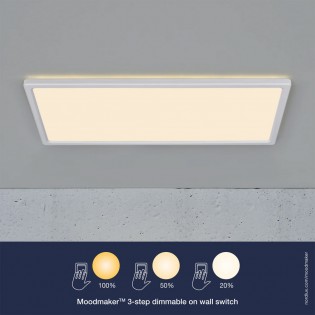 Plafón de techo LED para baños Harlow Step (22W)