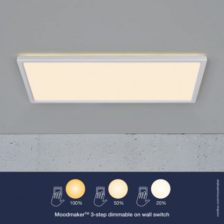 Plafón de techo LED para baños Harlow Step (22W)