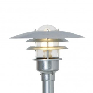 Baliza de exterior galvanizada Lonstrup
