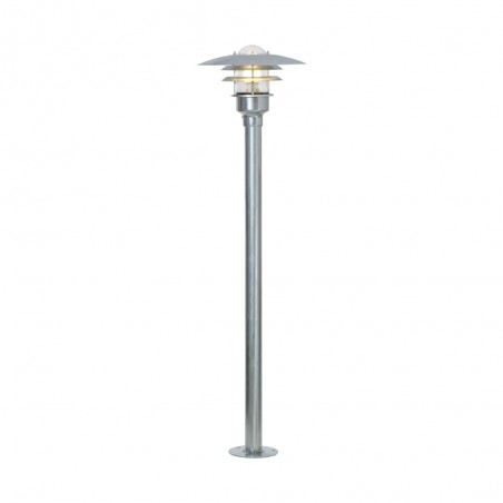 Baliza de exterior galvanizada Lonstrup