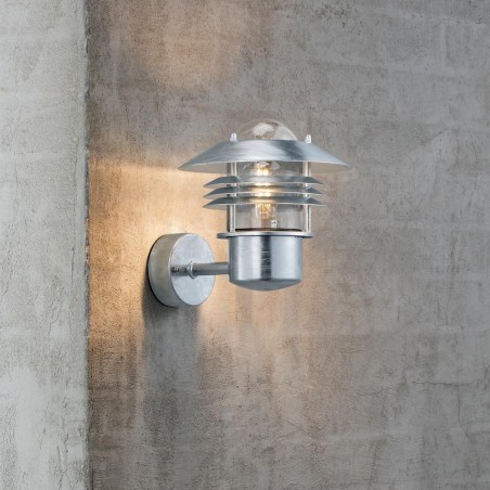 Aplique de exterior Vejers Up Galvanizado