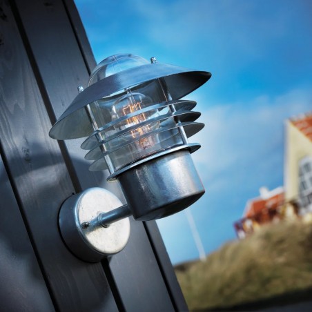 Aplique de exterior Vejers Up Galvanizado