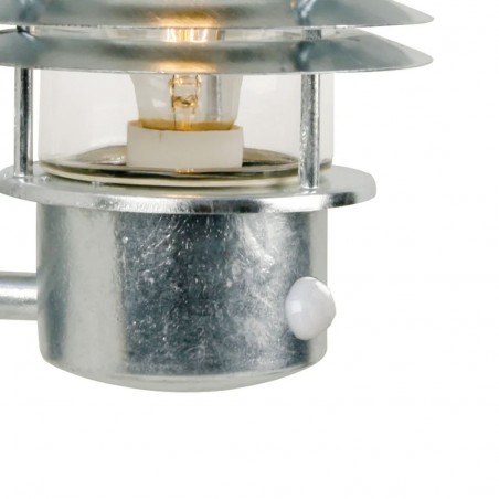 Aplique de exterior con sensor Vejers Up Galvanizado