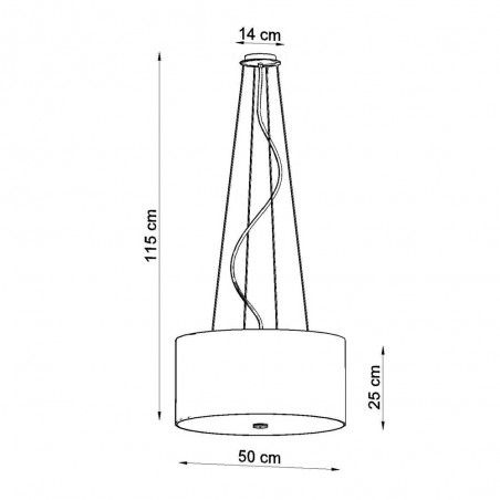 Lámpara colgante Otto