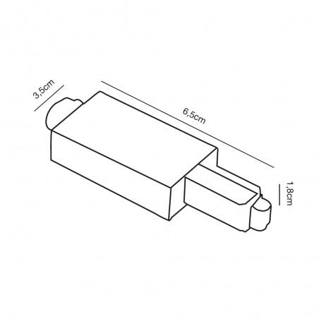 Adaptador para carriles Link Lado