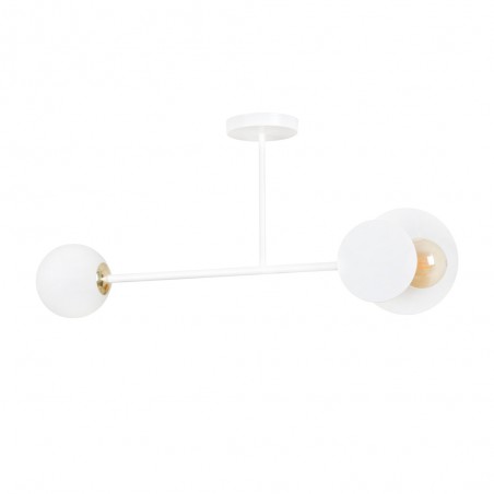 Plafón de techo Meltis Blanco (2 luces)