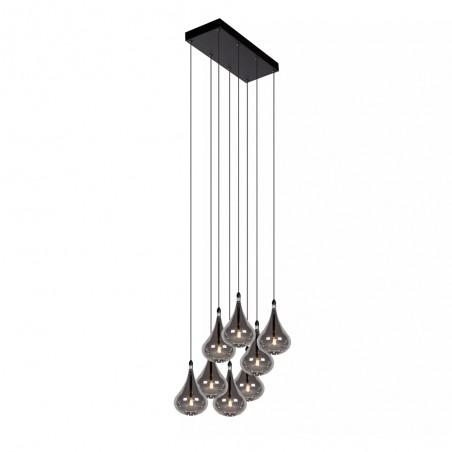 Lámpara colgante LED Tears (8x1,5W)