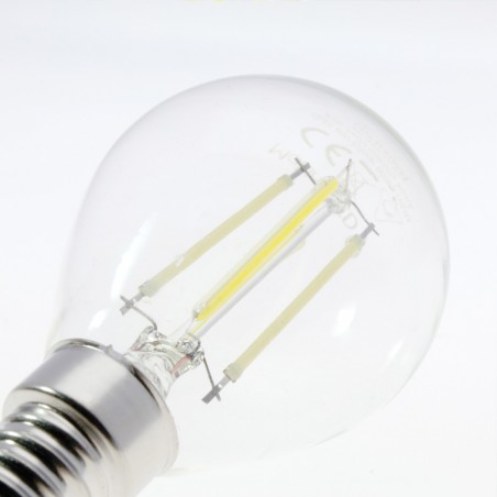 Bombilla LED E14 G45 Dimmable (6W)