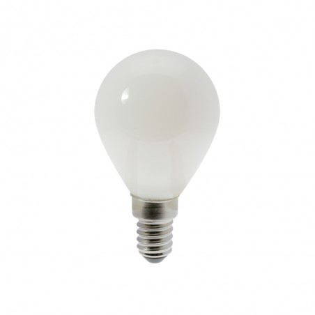 Bombilla LED E14 G45 Milky (6W)