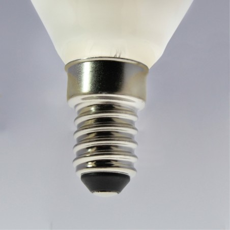 Bombilla LED E14 G45 Milky (6W)