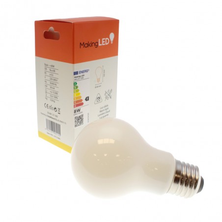 Bombilla LED E27 A60 (8W)