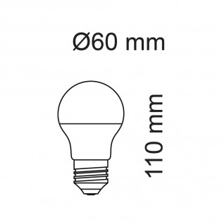Bombilla LED E27 A60 Smart (8W)