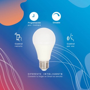 Bombilla LED E27 A60 Smart (8W)