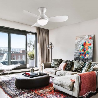 Ventilador de techo LED...