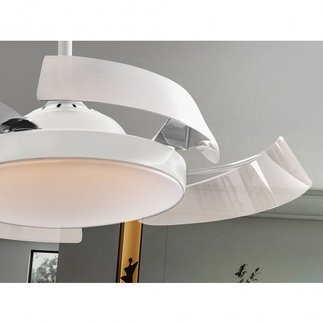 Ventilador LED con aspas plegables Enzo CCT (36W)