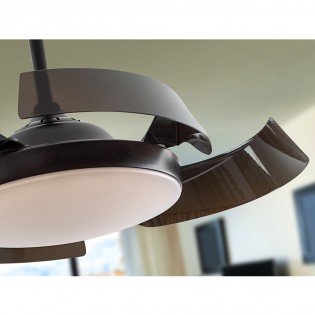 Ventilador LED con aspas plegables Enzo CCT (36W)