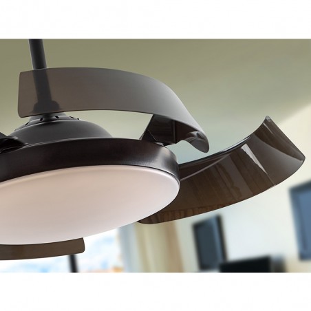 Ventilador LED con aspas plegables Enzo CCT (36W)