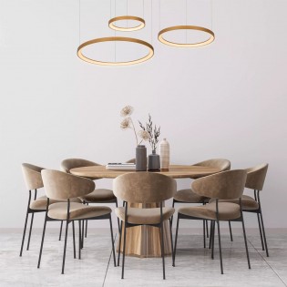 Lámpara de techo LED Vidal...