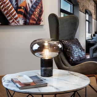 Lámpara de mesa Fungi Negro