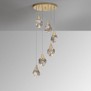 Lámpara colgante LED Aquaria (6x4W)
