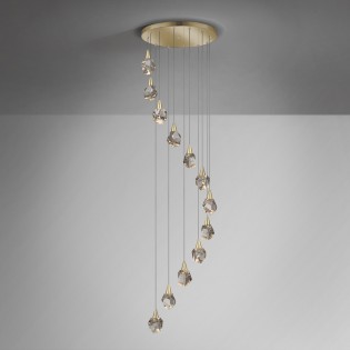Lámpara colgante LED Aquaria (12x4W)