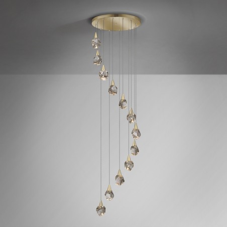 Lámpara colgante LED Aquaria (12x4W)