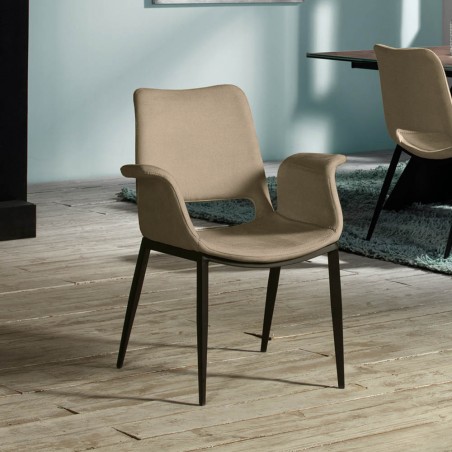 Silla de comedor Sowa Beige