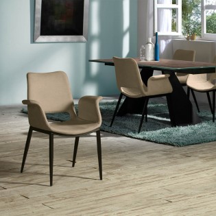 Silla de comedor Sowa Beige