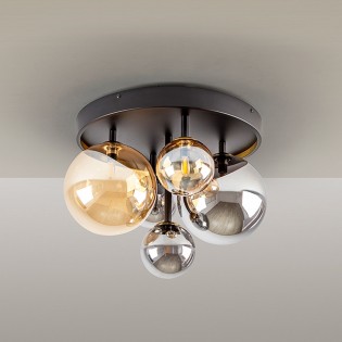 Plafón de techo Dark (5 luces)