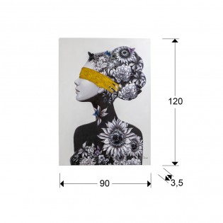 Cuadro acrílico Perfil II