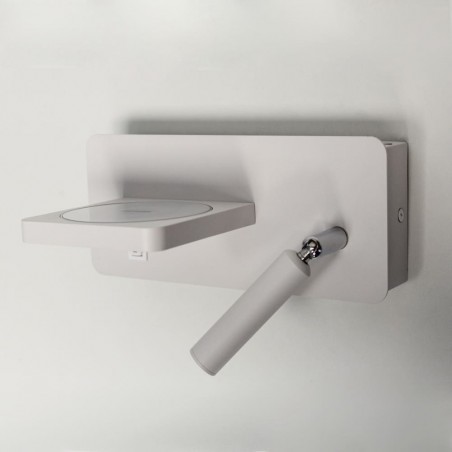 Aplique LED con cargador wireless Rob III (5+3W)