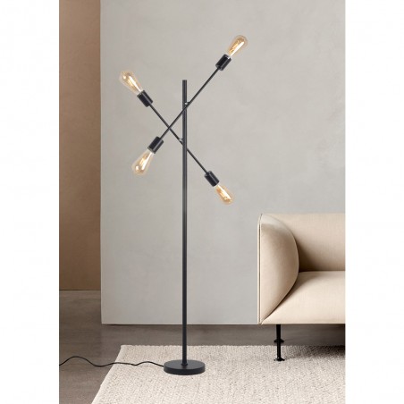 Lámpara de pie Derson (4 luces)