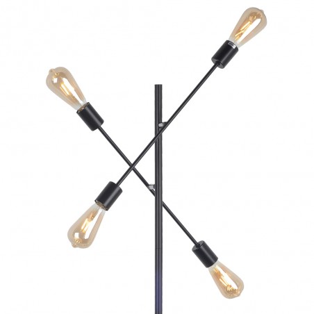 Lámpara de pie Derson (4 luces)