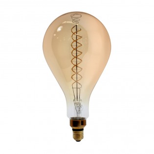 Bombilla LED E27 P160 Ámbar Dimmable (12W)