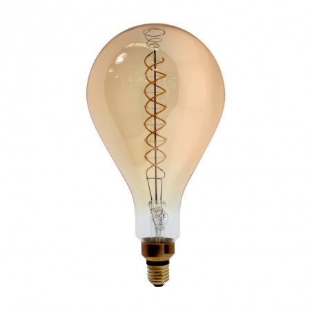 Bombilla LED E27 P160 Ámbar Dimmable (12W)