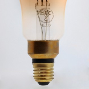 Bombilla LED E27 P160 Ámbar Dimmable (12W)
