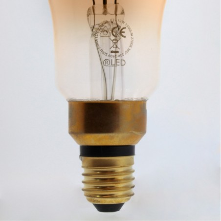 Bombilla LED E27 P160 Ámbar Dimmable (12W)