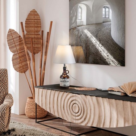 Pantalla para colocar en botella Blanco