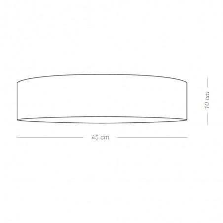 Plafón de techo LED Fersa 45 Oro (36W)