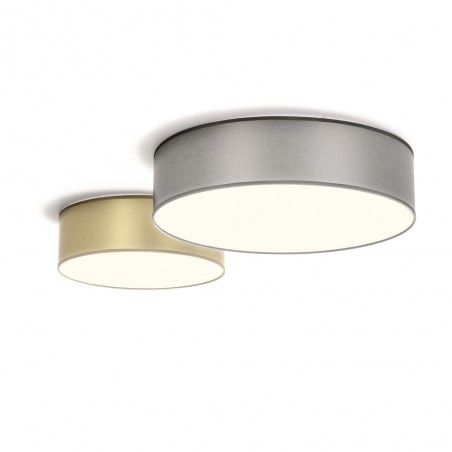 Plafón de techo Bertuli 60 Plata (4 luces)