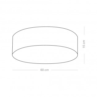 Plafón de techo Nadira 60