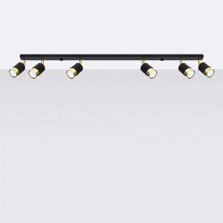 Regleta de techo Nero (6 Luces)