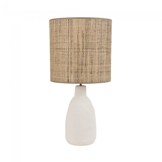 Lampara de mesa Portinatx L Blanca