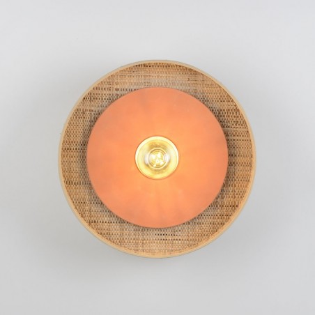 Aplique de pared Portinatx S Terracota