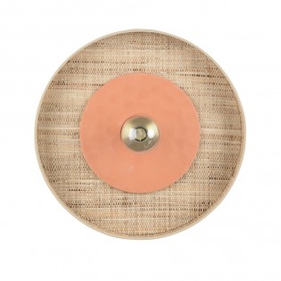 Aplique de pared Portinatx L Terracota