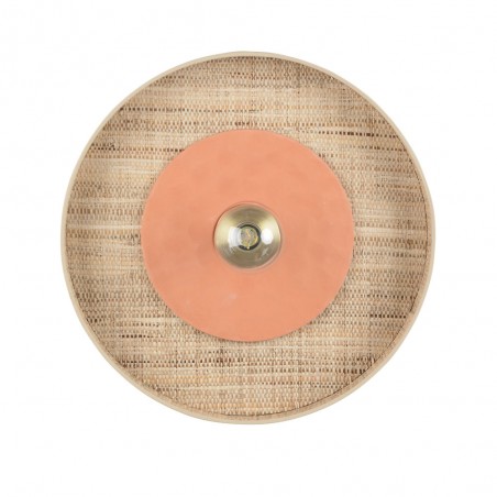 Aplique de pared Portinatx L Terracota