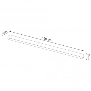 Aplique de pared Led Pinne (39W) III