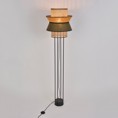 Lámpara de pie Singapour Doble