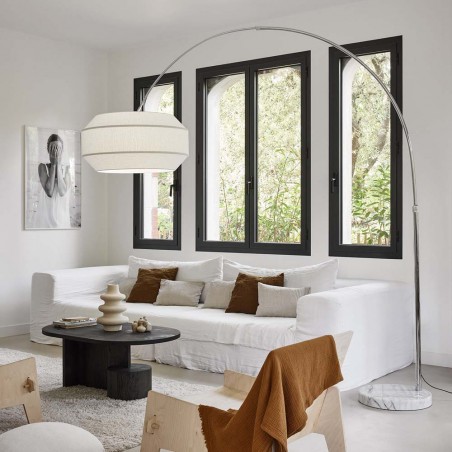 Lámpara de pie arco Cosiness